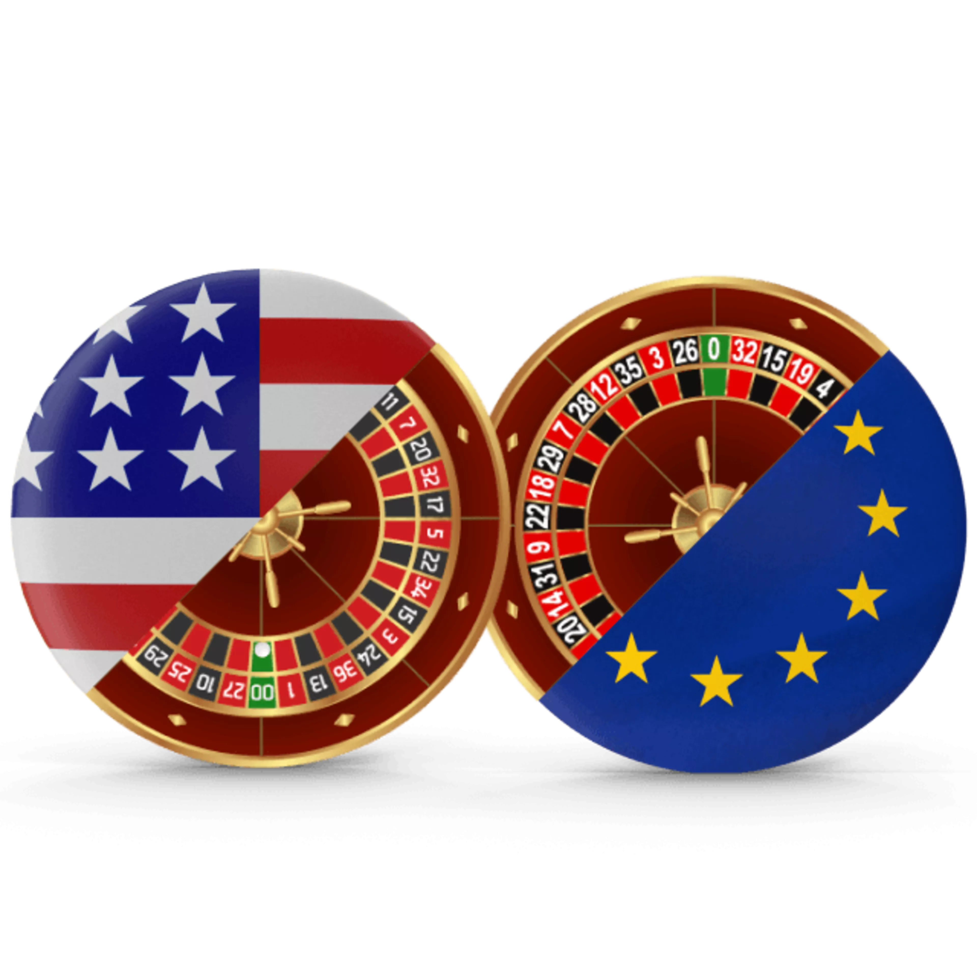 Ruleta americana y europea